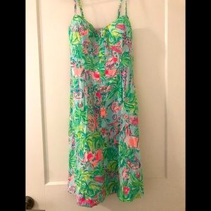Lily Pulitzer size 2 dress mid knee length